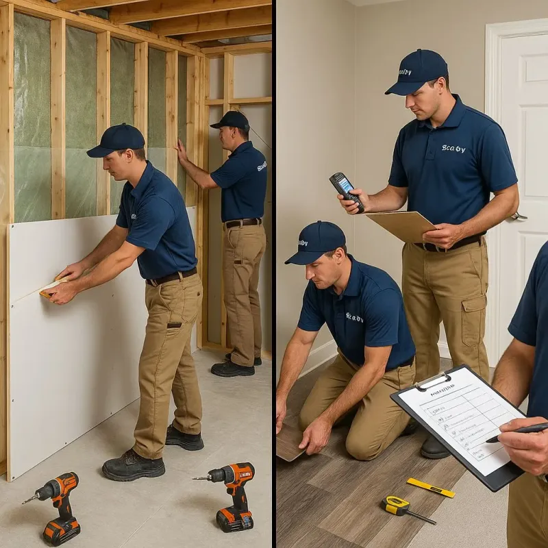 Repairs and Reconstruction process in Amboy, IL